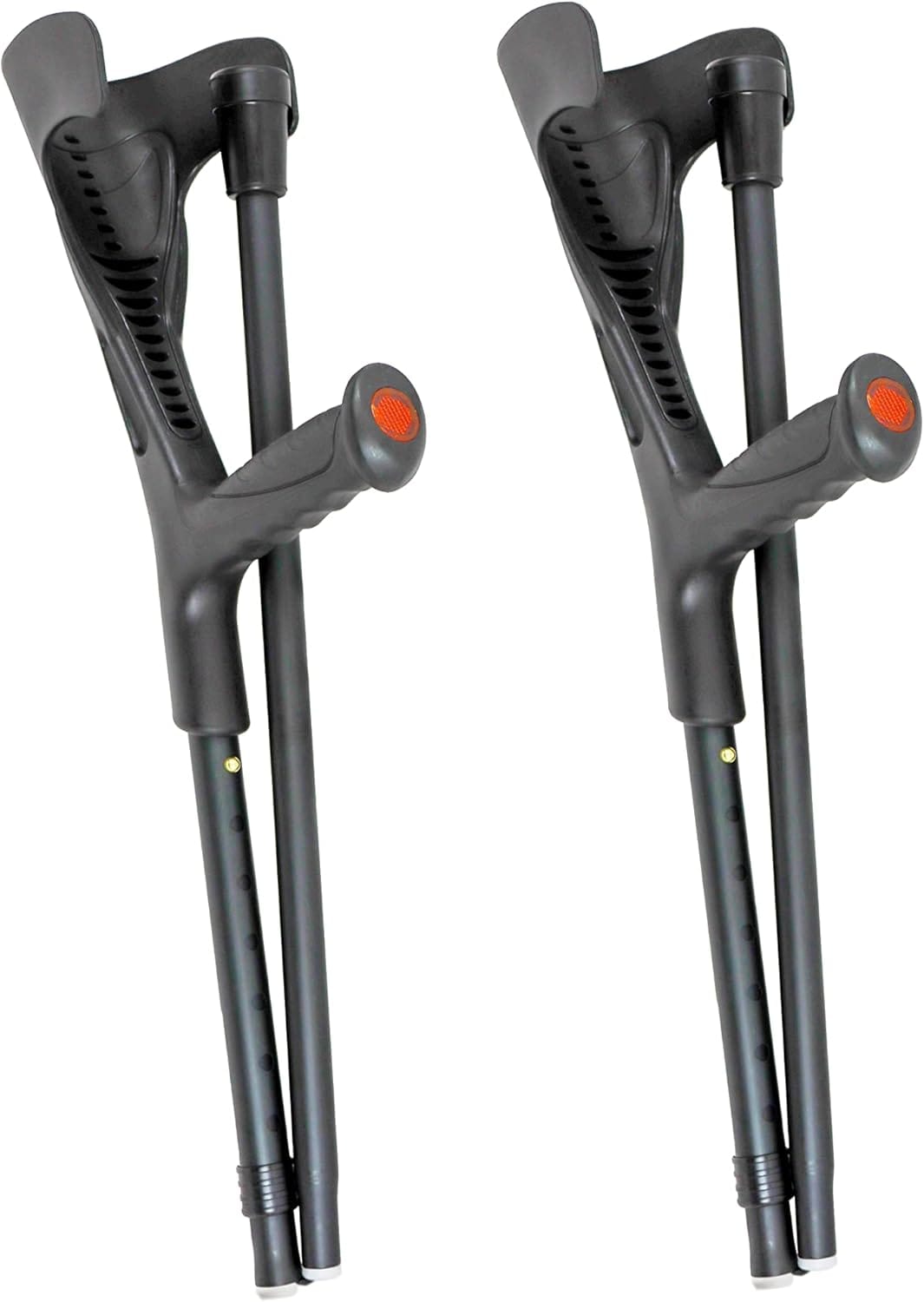 Béquilles médicales pliantes réglables (paire)