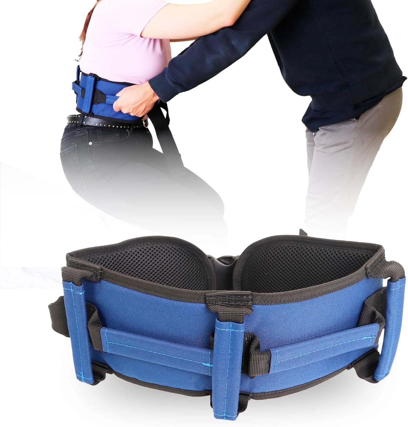 Ceinture de transfert à 7 poignées