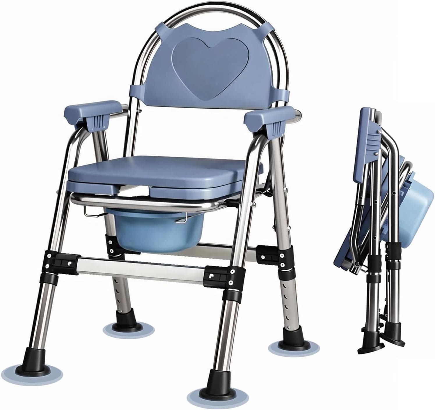 Chaise percée pliante réglable