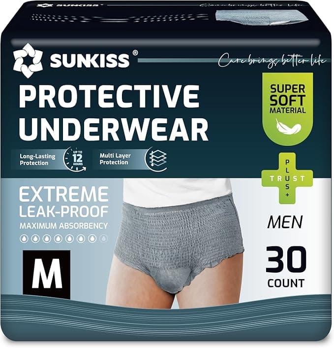 Sous-vêtements absorbants jetables pour adulte