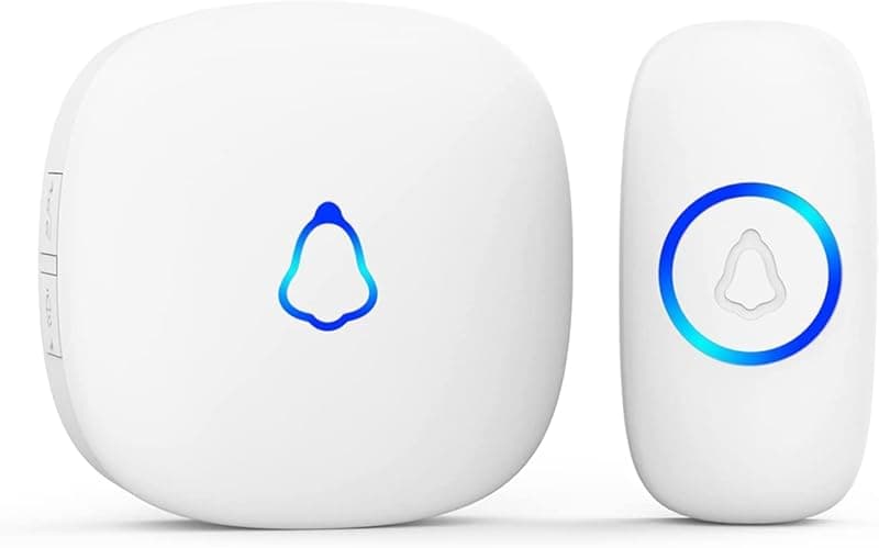 Récepteur de sonnette sans fil avec flash lumineux