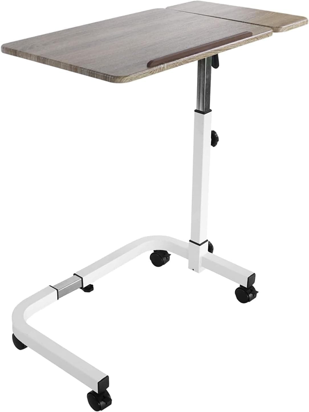 Table de lit médicale à roulettes réglable